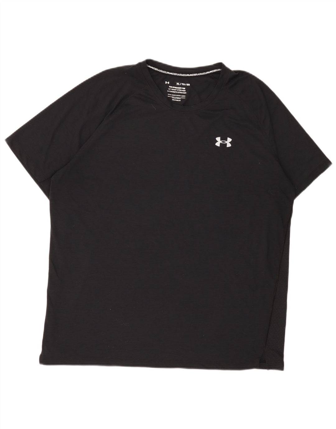 Under Armour Mens T-Shirt Top XL Black