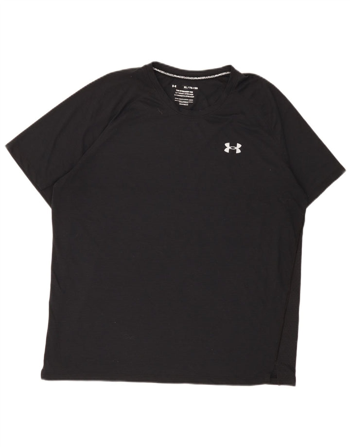 Under Armour Mens T-Shirt Top XL Black