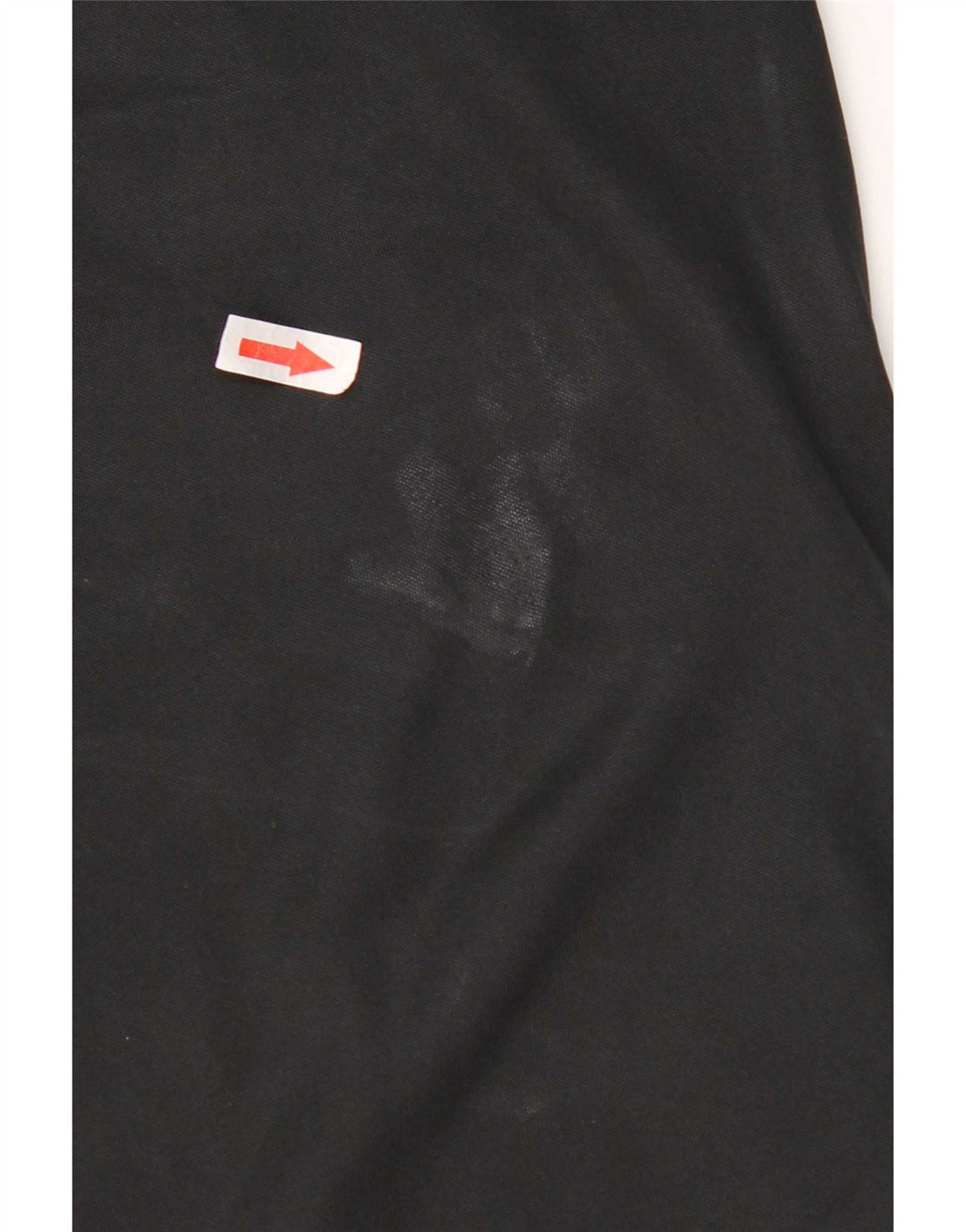 Nike Mens Dri Fit Zip Neck Pullover Tracksuit Top Medium Black Polyester