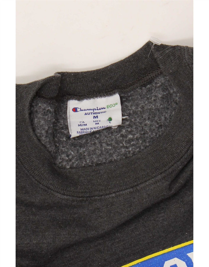 Champion Mens Misericordia Cougars Graphic Sweatshirt Jumper Medium Grey