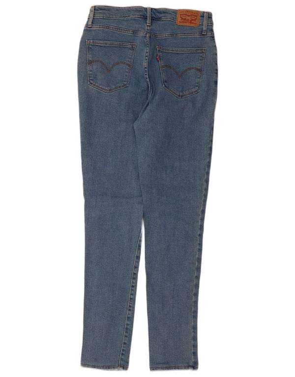 Levi's Womens 721 High Rise Skinny Jeans W28 L29 Blue Cotton