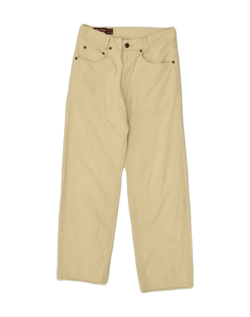 MARLBORO CLASSICS Mens Straight Casual Trousers W29 L34  Beige | Vintage Marlboro Classics | Thrift | Second-Hand Marlboro Classics | Used Clothing | Messina Hembry 