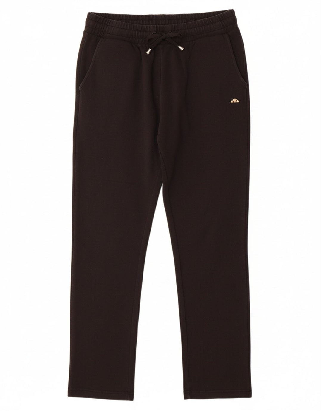 ELLESSE Womens Tracksuit Trousers UK 10 Small  Black Cotton