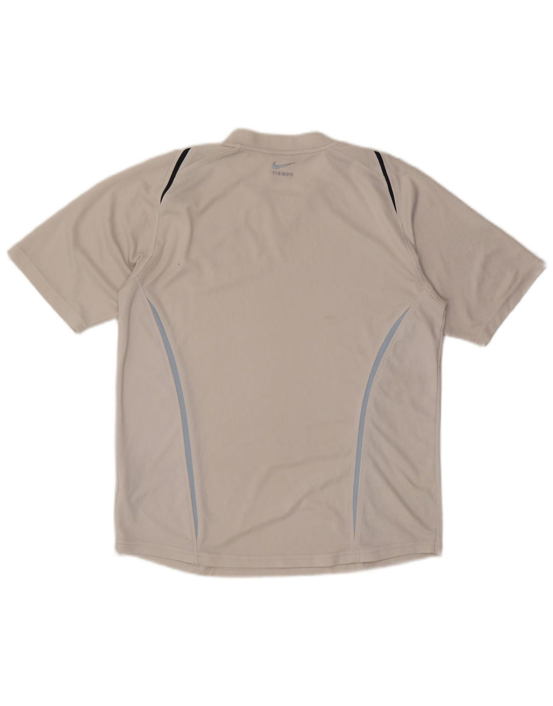 Nike Mens T-Shirt Top UK 39/41 Medium White Polyester