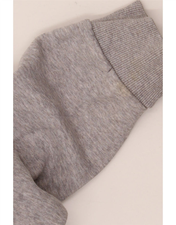 Reebok Mens Graphic Sweatshirt Jumper Medium Grey Cotton