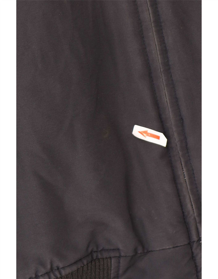 Refrigue Mens Bomber Jacket UK 42 XL Navy Blue Cotton