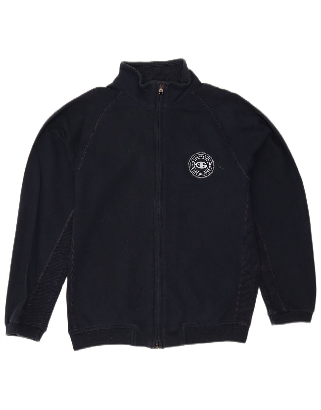 Champion Boys Tracksuit Top Jacket 11-12 Years Navy Blue Cotton