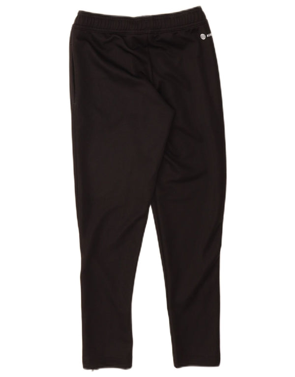 ADIDAS Boys Aeroready Tracksuit Trousers 7-8 Years  Black