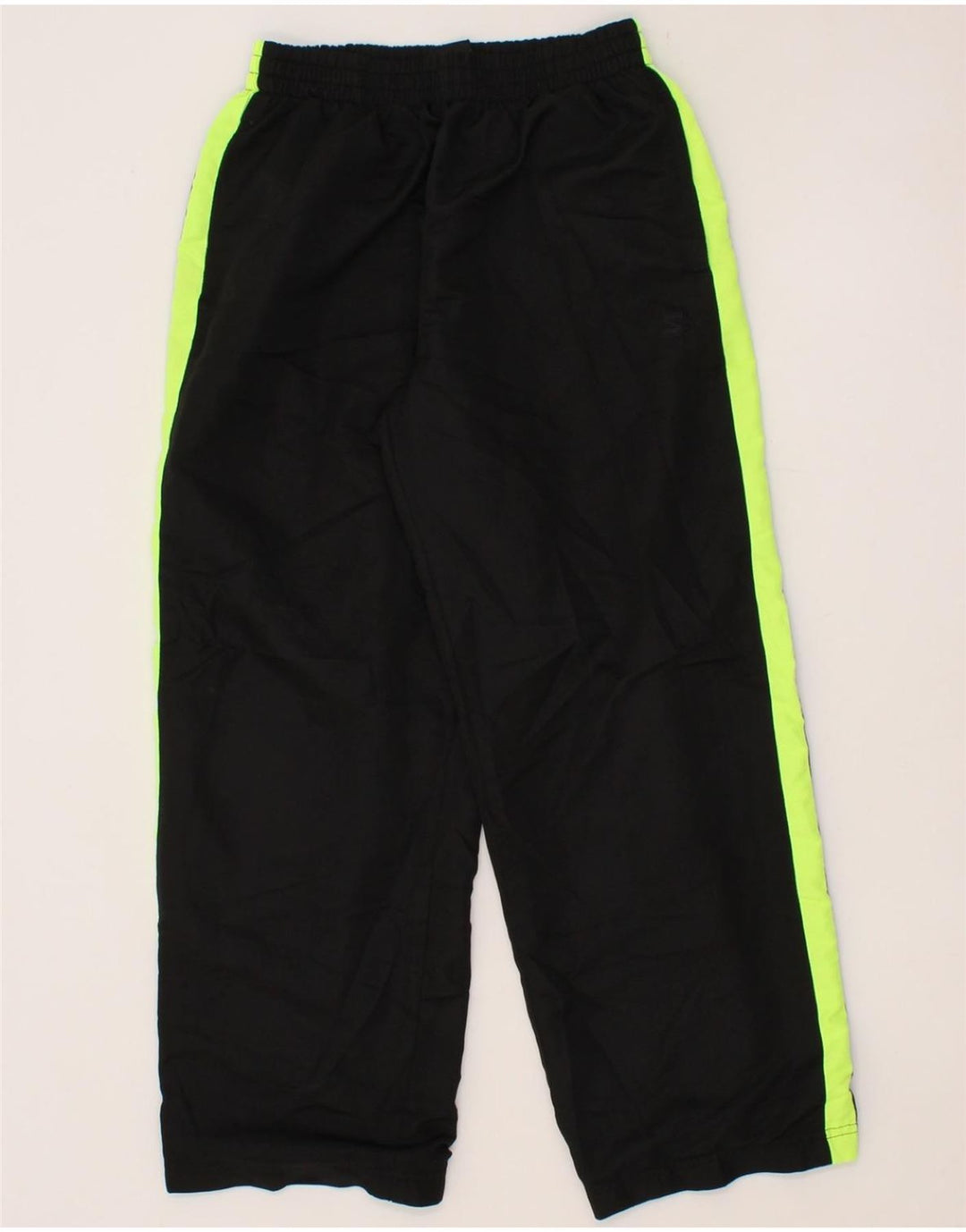 STARTER Boys Tracksuit Trousers 10-11 Years Large Black Colourblock Vintage Starter and Second-Hand Starter from Messina Hembry 