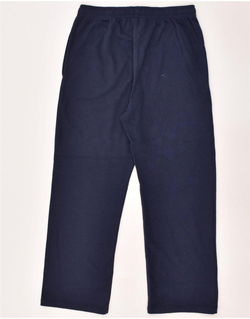 CHAMPION Mens Tracksuit Trousers Large Navy Blue Cotton | Vintage Champion | Thrift | Second-Hand Champion | Used Clothing | Messina Hembry 