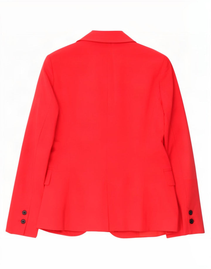 Zara Womens 1 Button Blazer Jacket EU 36 XS Pink Polyester