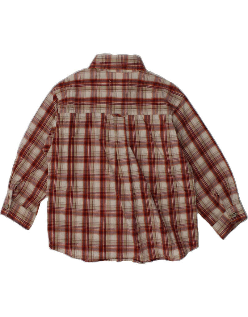 TIMBERLAND Baby Boys Shirt 18-24 Months Red Check Cotton | Vintage Timberland | Thrift | Second-Hand Timberland | Used Clothing | Messina Hembry 