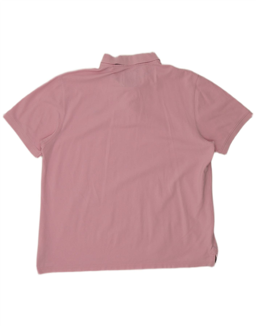CREW CLOTHING Mens Polo Shirt 2XL Pink Cotton