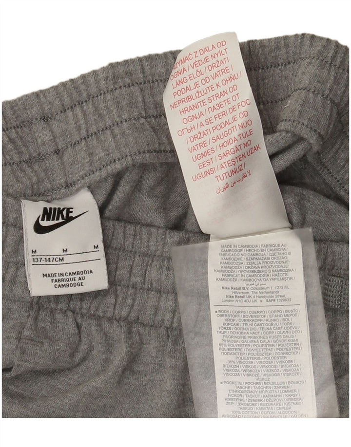 Nike Boys Sport Shorts 10-11 Years Medium Grey Polyester