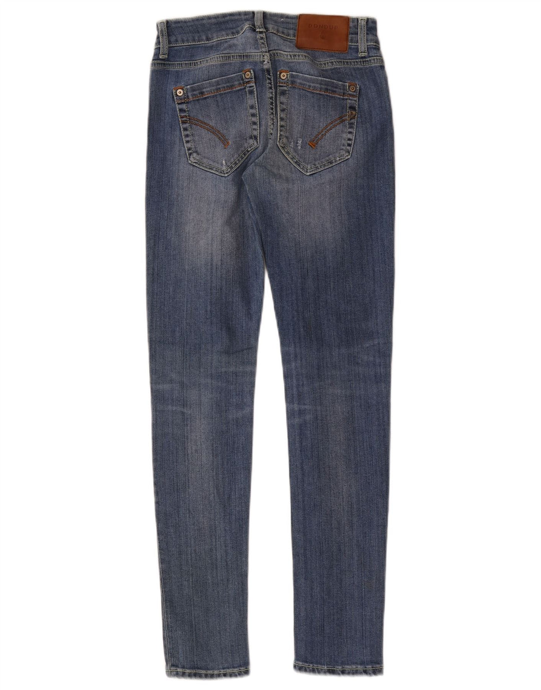 Dondup Womens Skinny Jeans W28 L29 Blue Cotton