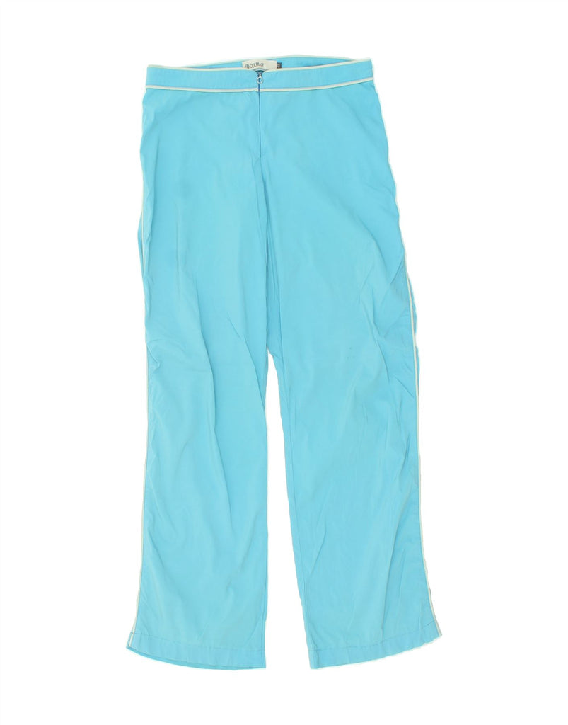 COLMAR Womens Tracksuit Trousers IT 42 Medium  Turquoise | Vintage Colmar | Thrift | Second-Hand Colmar | Used Clothing | Messina Hembry 