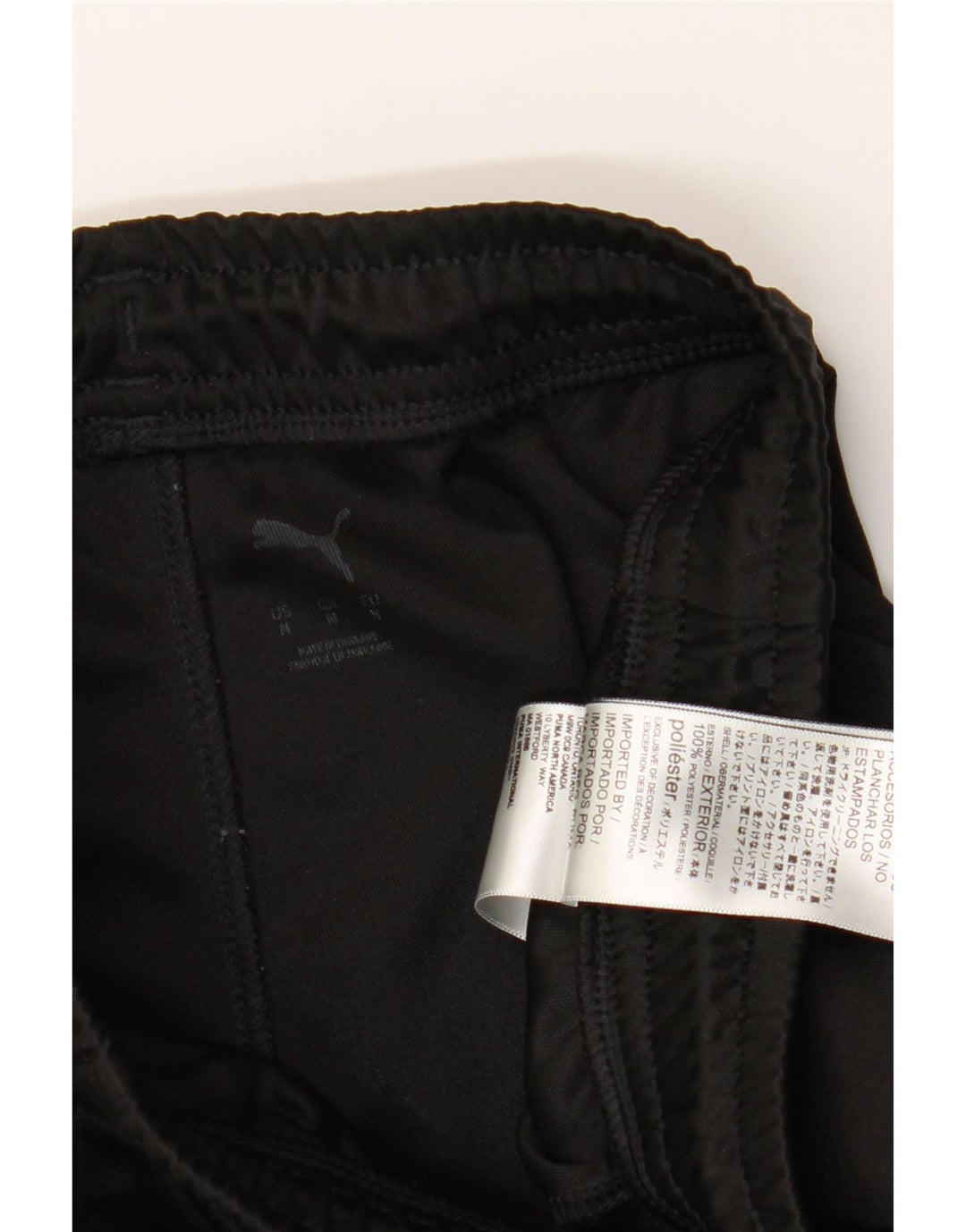 Puma Womens Tracksuit Trousers Joggers UK 14 Medium  Black Polyester