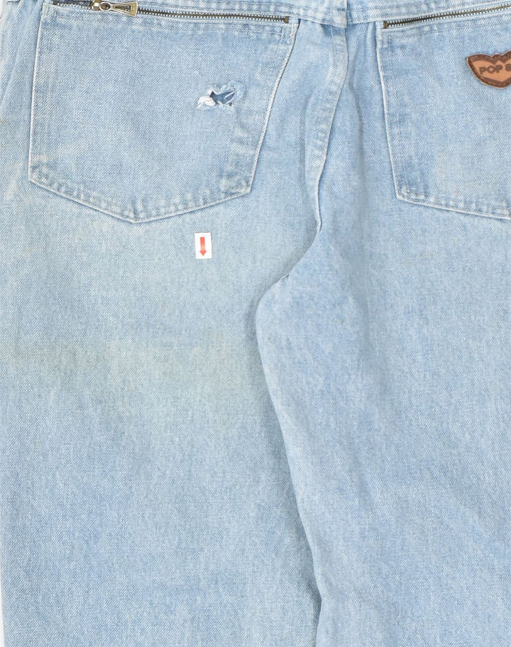 POP 84 Womens Straight Jeans W30 L33 Blue Cotton | Vintage POP 84 | Thrift | Second-Hand POP 84 | Used Clothing | Messina Hembry 