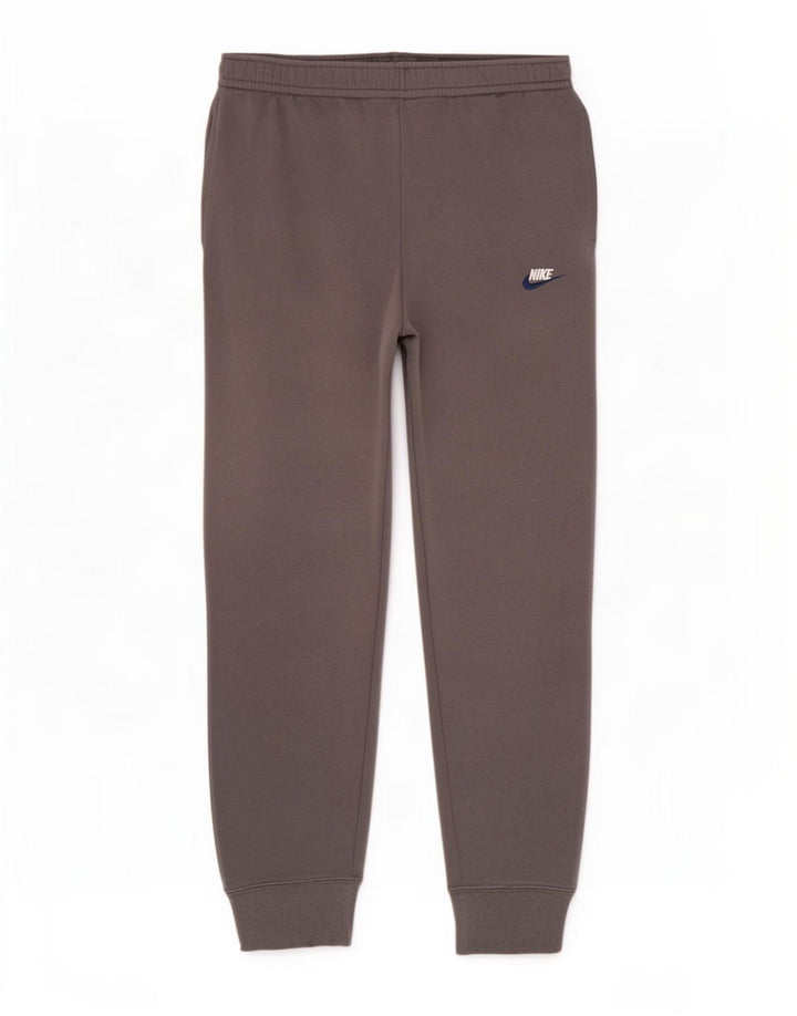 Nike Mens Tracksuit Trousers Joggers Medium Grey Cotton