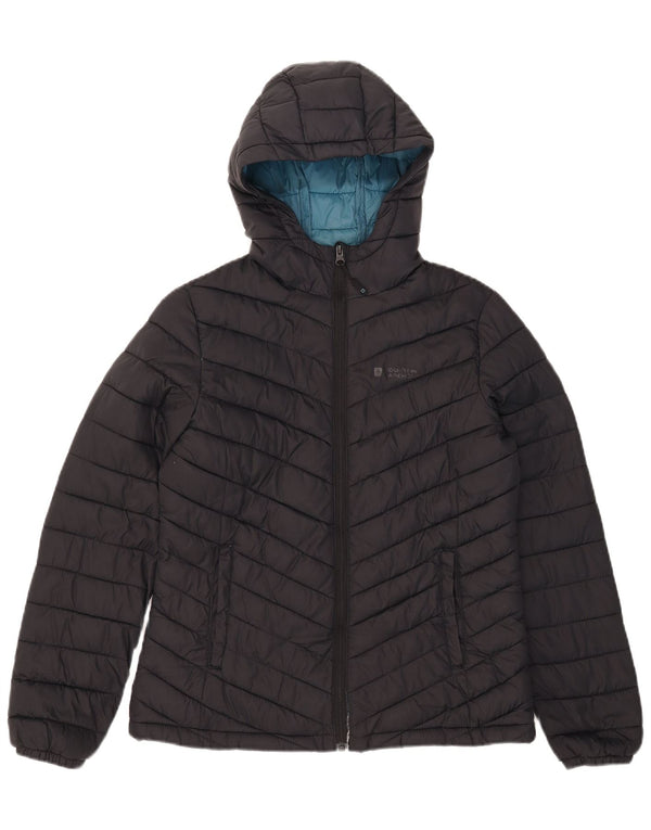 Mountain Warehouse Womens Short Sleeve Padded Jacket UK 10 Small Black