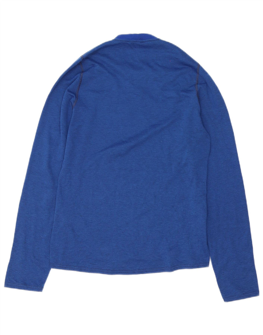 Patagonia Mens Regular Fit Top Long Sleeve XS Blue Polyester