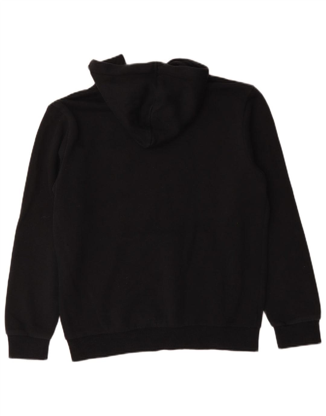 Puma Mens Graphic Hoodie Jumper Small Black Cotton