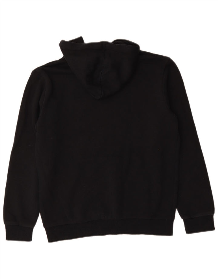 Puma Mens Graphic Hoodie Jumper Small Black Cotton