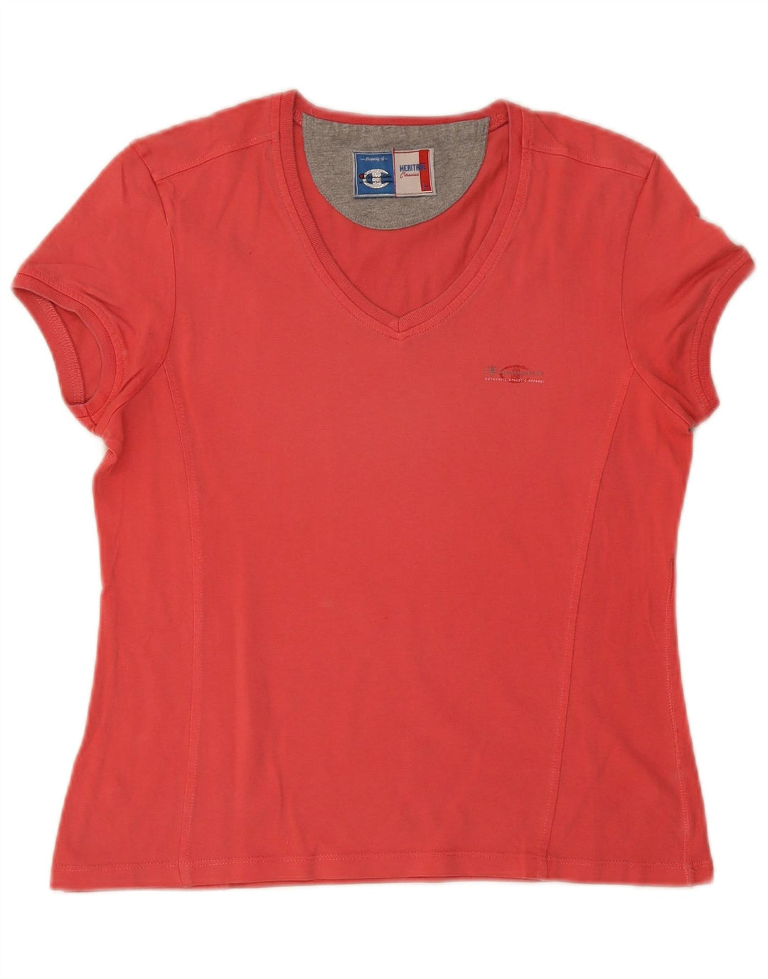 CHAMPION Womens Heritage Classics T-Shirt Top UK 14 Large Pink