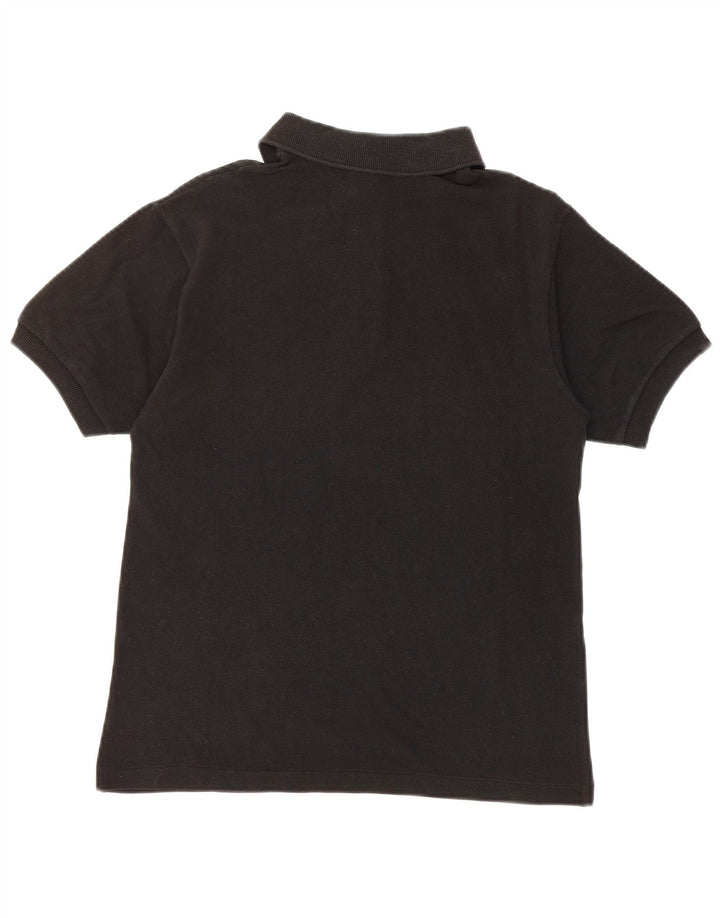 Lacoste Boys Polo Shirt 13-14 Years Black Cotton