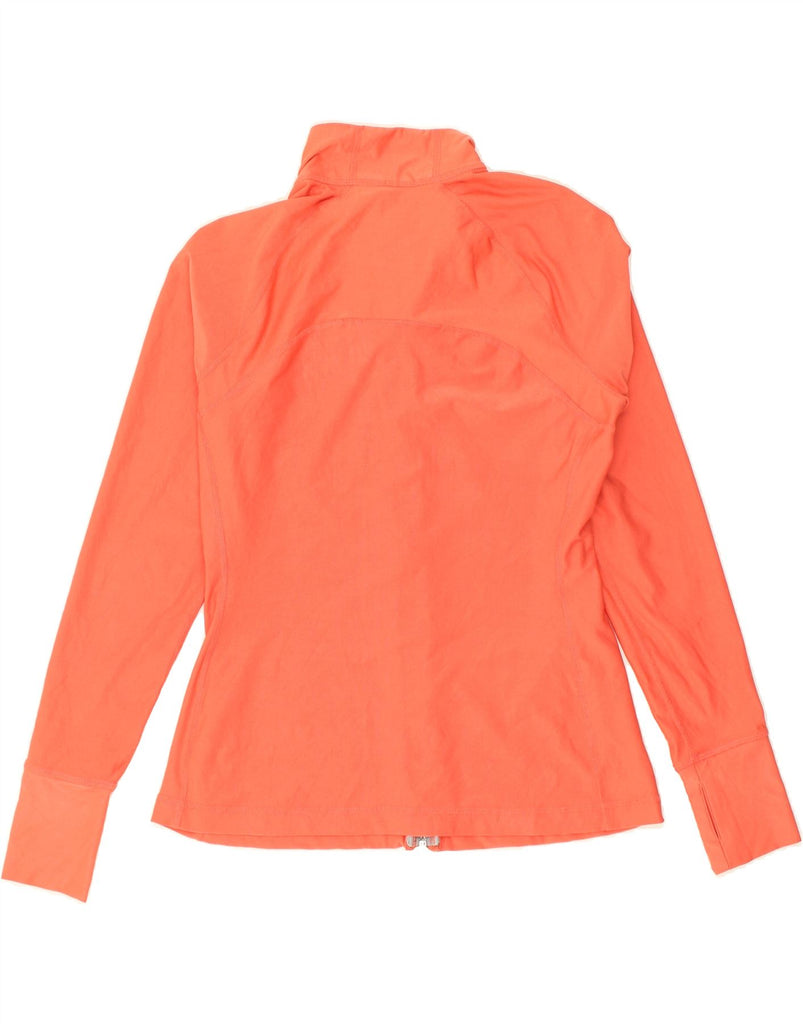 GAP Womens Tracksuit Top Jacket UK 14 Medium Orange Polyester | Vintage Gap | Thrift | Second-Hand Gap | Used Clothing | Messina Hembry 