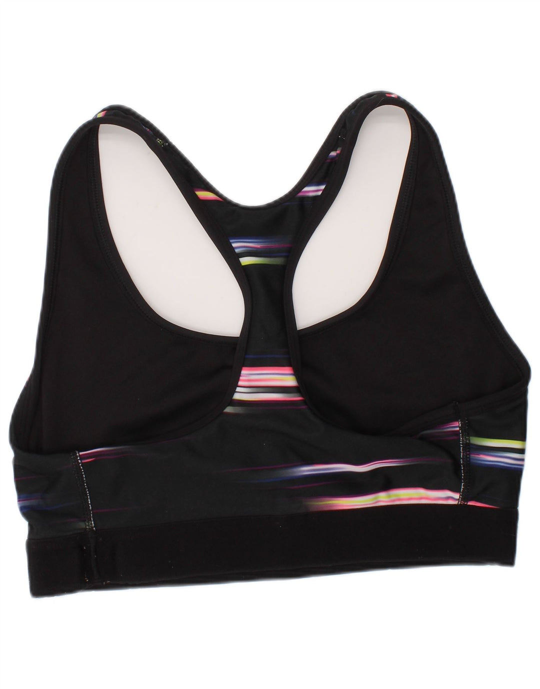 Champion Womens Sport Bra Top Large Black Polyester Sports