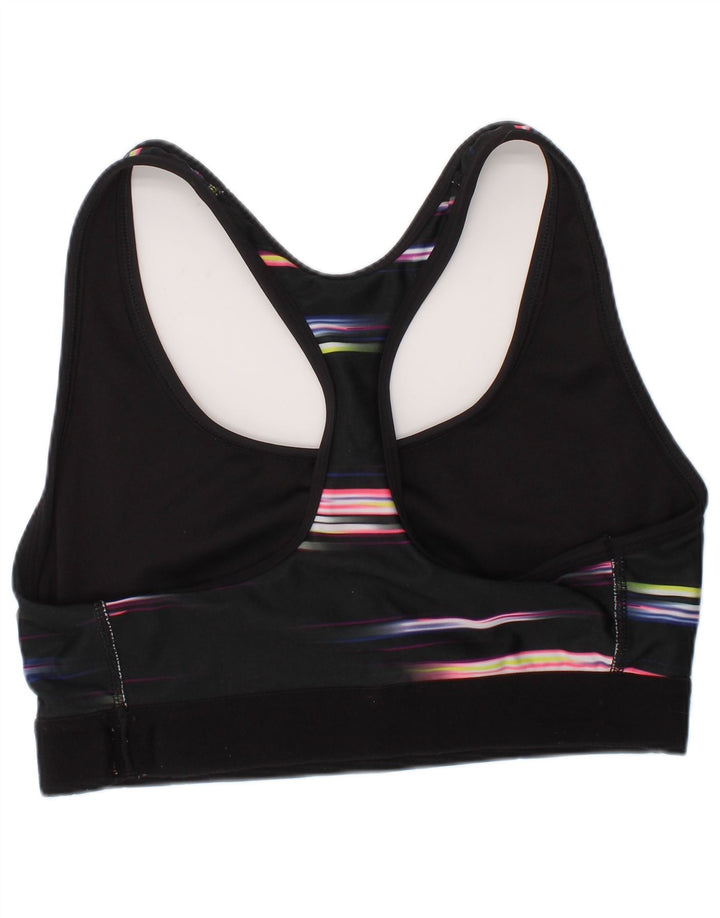 Champion Womens Sport Bra Top Large Black Polyester Sports