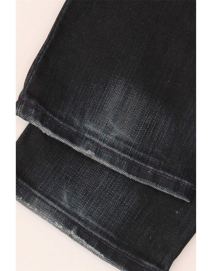 Lee Womens Slim Jeans US 7 Medium W28 L32 Navy Blue Cotton