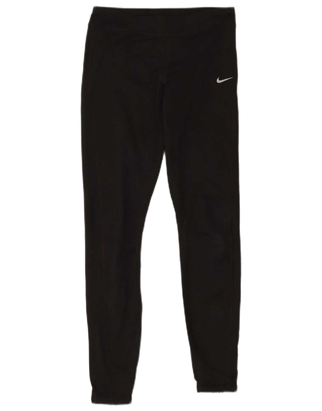 NIKE Womens Dri Fit Leggings UK 4 XS Black Polyester
