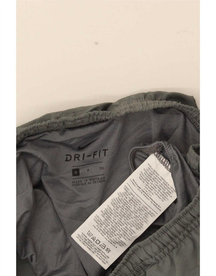 Nike Mens Dri Fit Sport Shorts Small Grey Colourblock Polyester