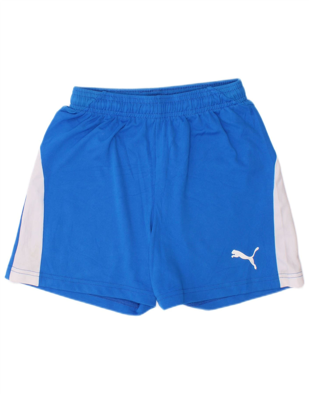 Puma Boys Sport Shorts 9-10 Years Blue Colourblock