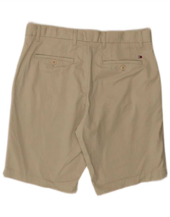 Tommy Hilfiger Mens Chino Shorts W30 Medium Beige Cotton