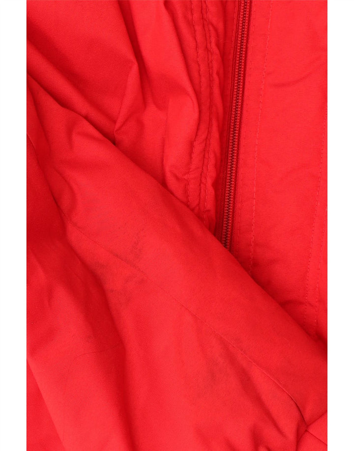 Fila Mens Loose Fit Padded Jacket IT 48 Medium Red