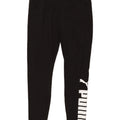 Puma Womens Graphic Leggings UK 18 XL Black Polyester