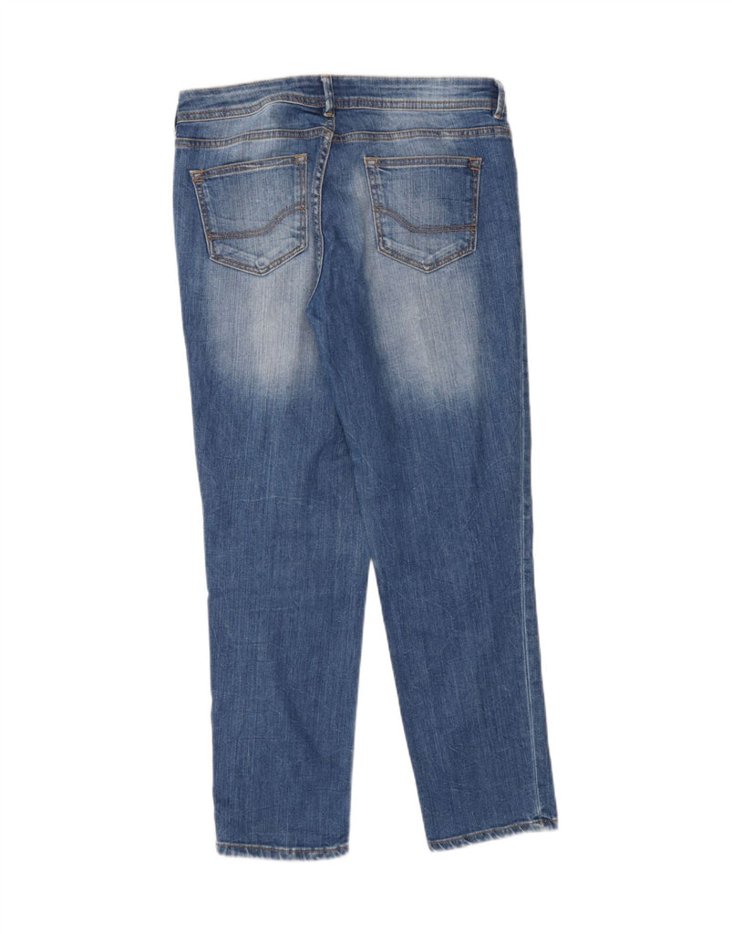 FAT FACE Womens Straight Jeans UK 12 Medium W30 L26 Blue Vintage Fat Face and Second-Hand Fat Face from Messina Hembry 