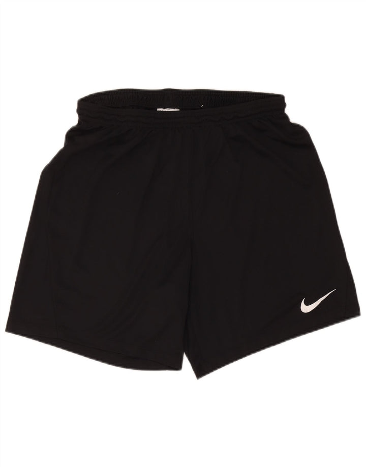 Nike Boys Dri Fit Sport Shorts 13-14 Years XL Black Polyester
