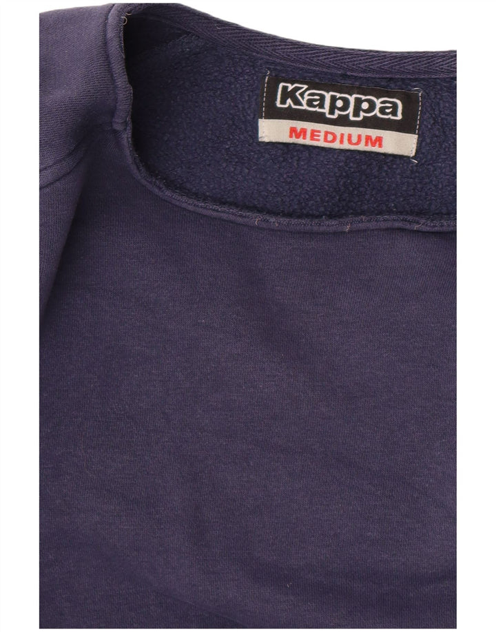 KAPPA Womens Sweatshirt Jumper UK 14 Medium Purple