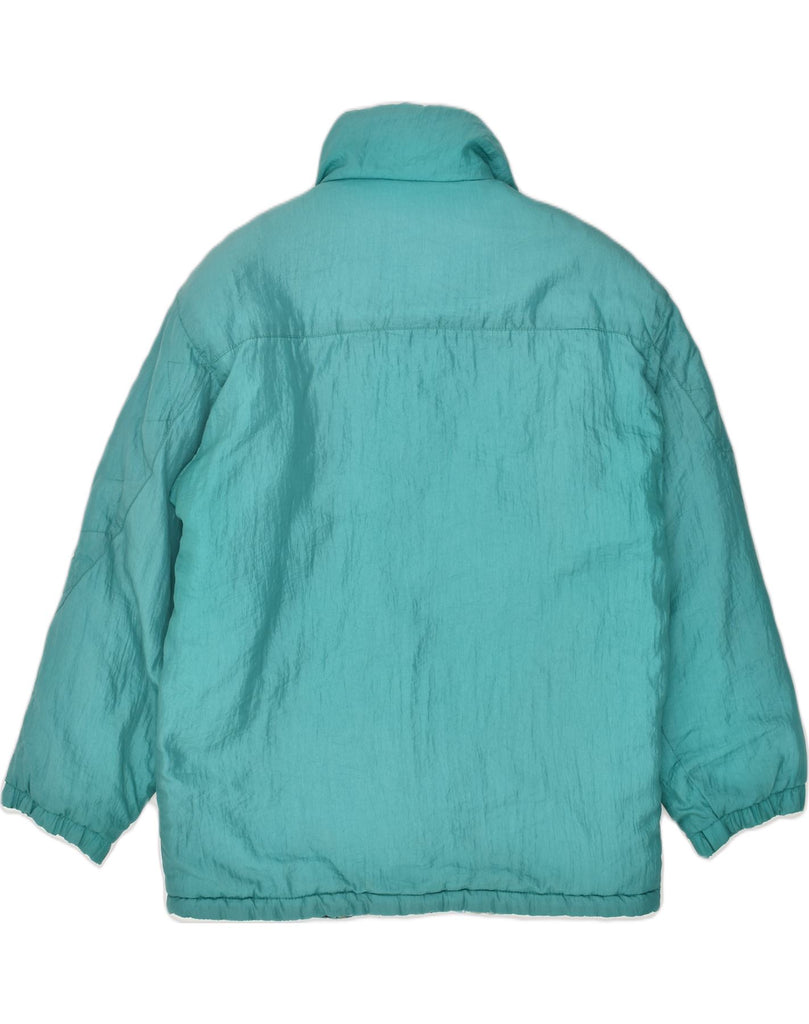 STRATOS Womens Padded Jacket UK 22 3XL Turquoise | Vintage Stratos | Thrift | Second-Hand Stratos | Used Clothing | Messina Hembry 