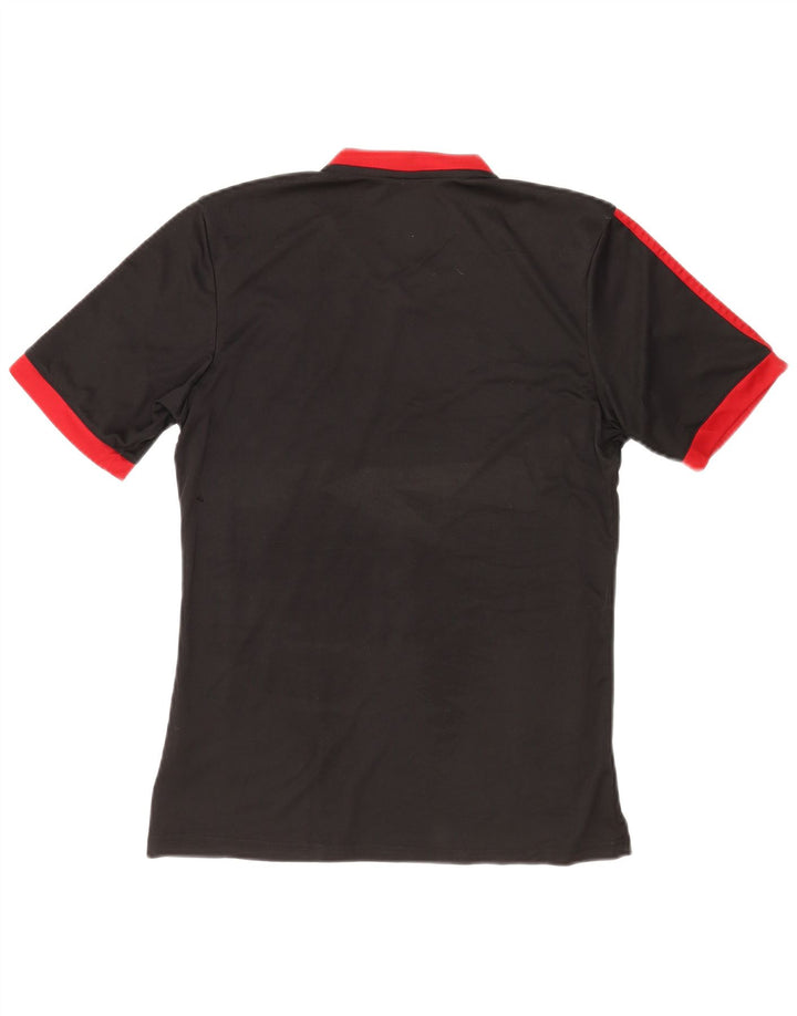 Adidas Mens Climalite T-Shirt Top Small Black Striped