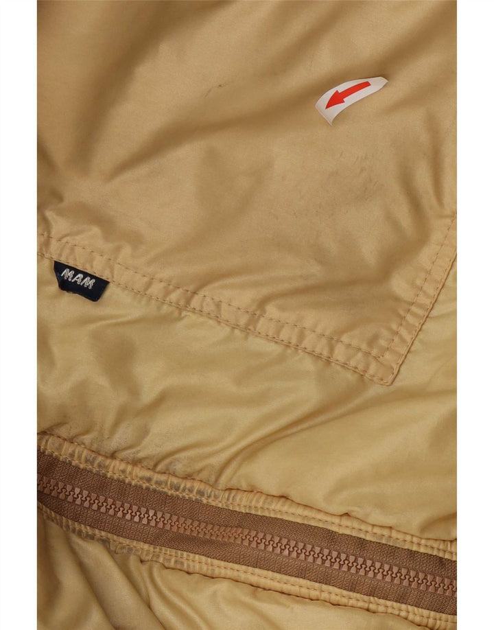 Vintage Mens Reversible Bomber Jacket UK 36 Small Beige