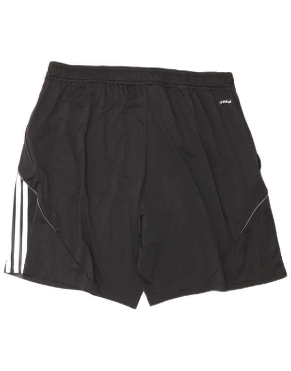 Adidas Mens Regular Fit Sport Shorts 2XL Black Polyester