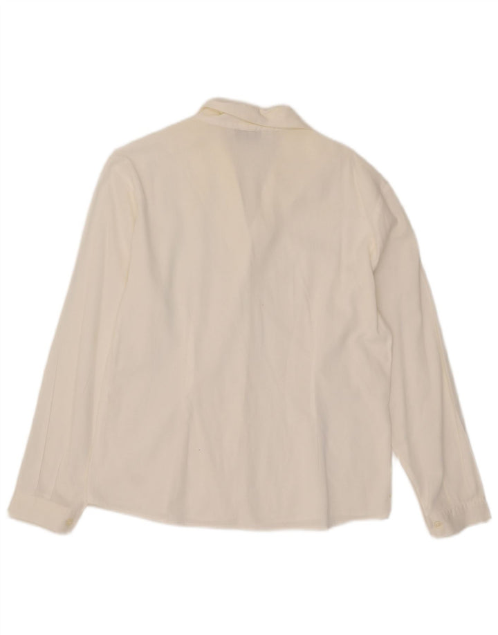 Vintage Womens Shirt UK 16 Large White