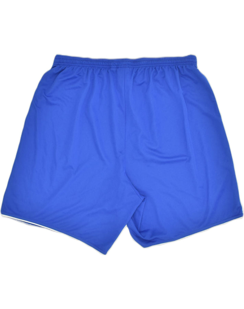 ADIDAS Mens Sport Shorts 2XL Blue Polyester | Vintage Adidas | Thrift | Second-Hand Adidas | Used Clothing | Messina Hembry 