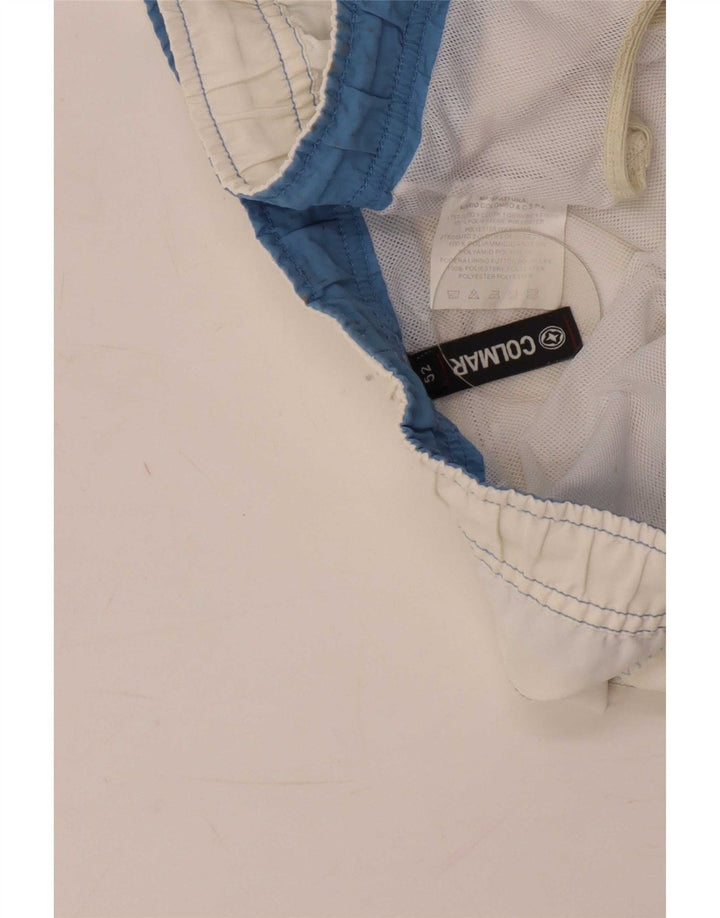 Colmar Mens Graphic Swimming Shorts IT 52 Large White Polyester