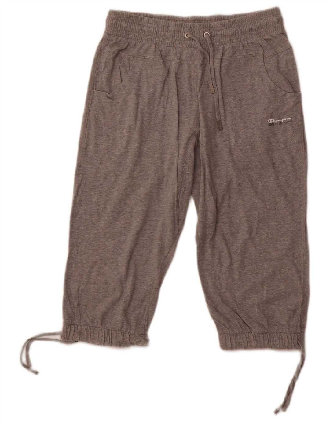 Champion Womens Heritage Classics Bermuda Sport Shorts UK 14 Large Grey